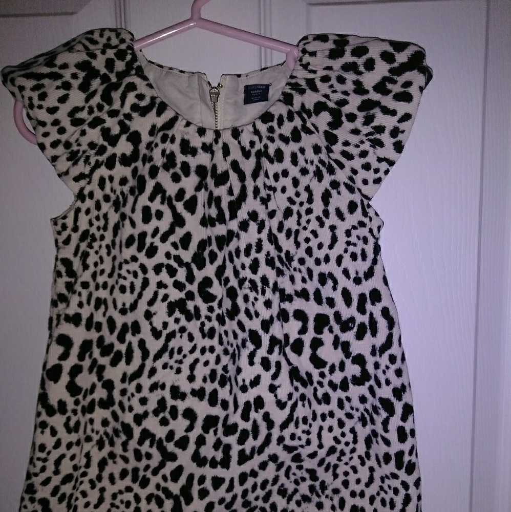 Gap Black and white 3yrs toddler dress